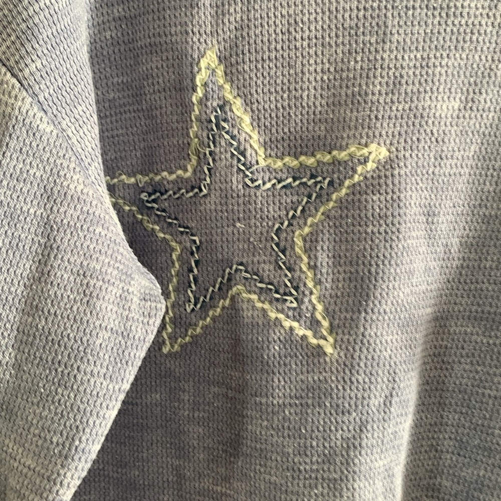Vintage Havana Blue Knit Sweater - Picture 3 of 4